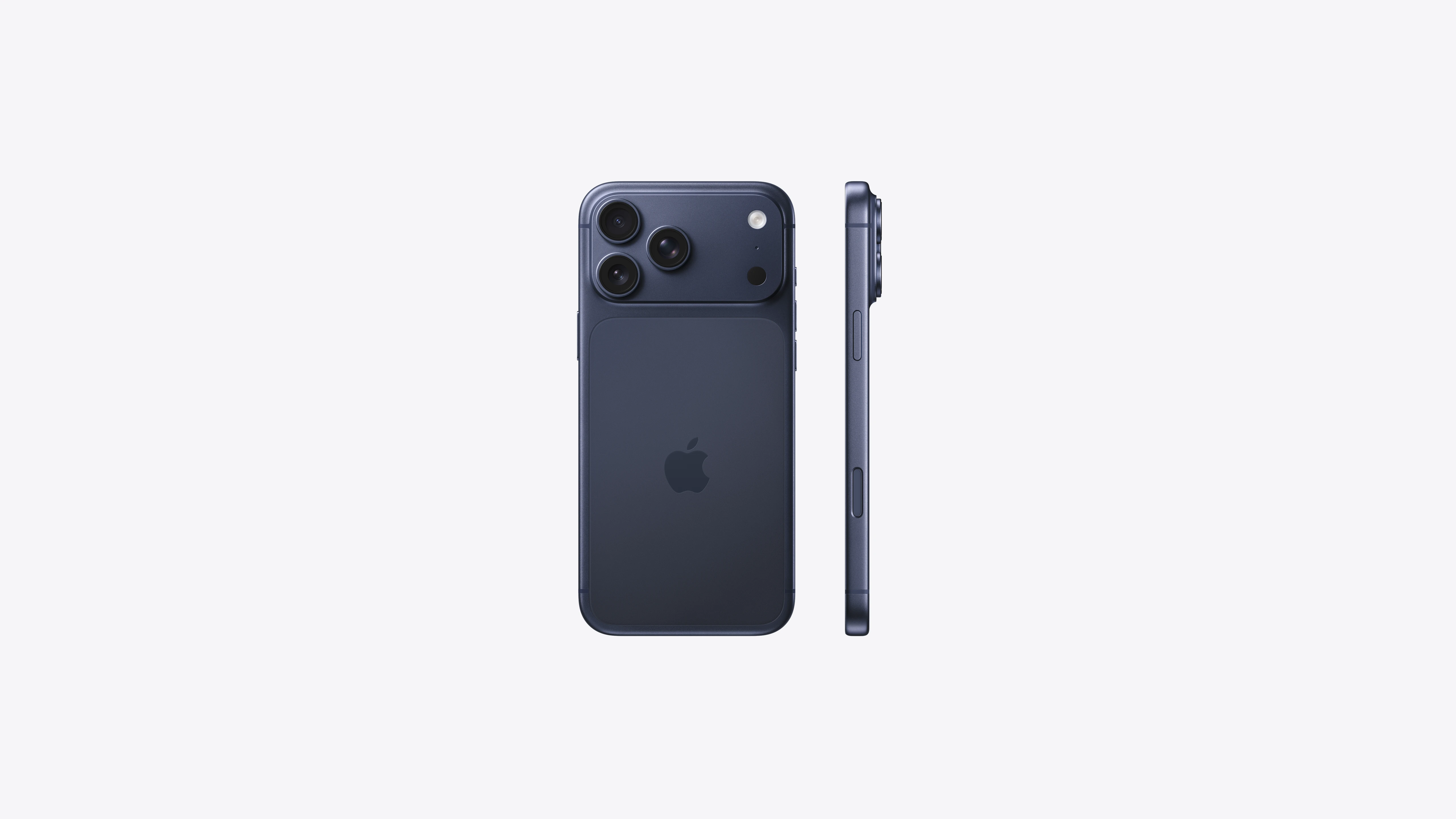 iPhone 17 Pro Max Deep Blue Back Image